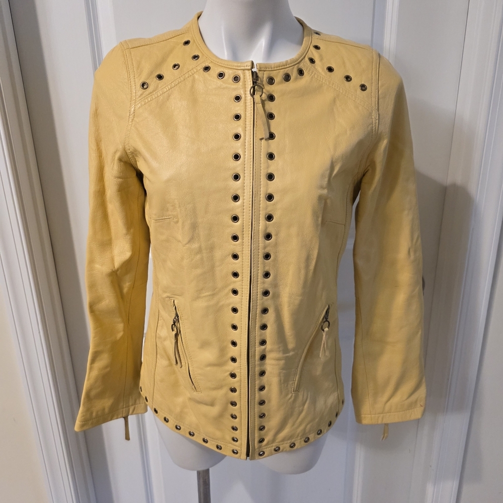 Bradley Leather Jacket Size XS